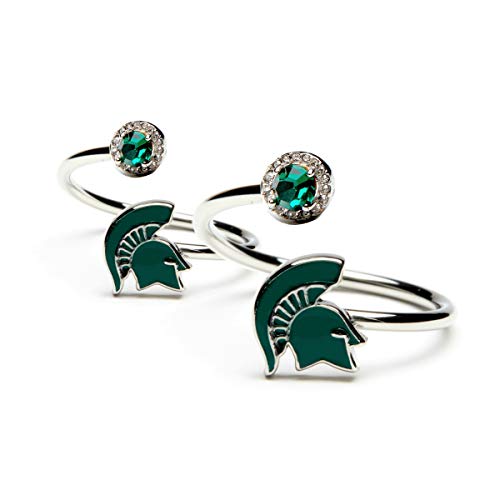 F - Michigan State Ring Set of 2