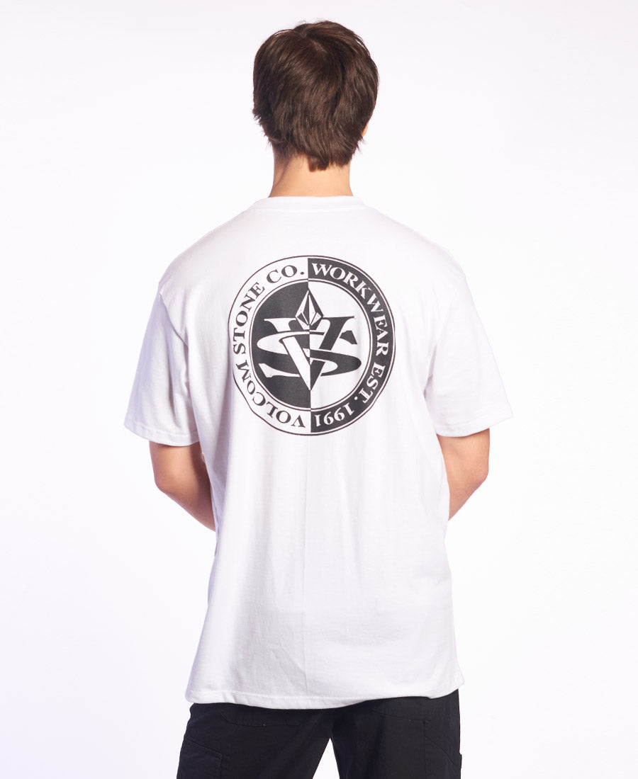 Volcom TE MC Over T-Shirt for Men - Premium Cotton Graphic Tee for Casual Wear, Street Style & Everyday Comfort