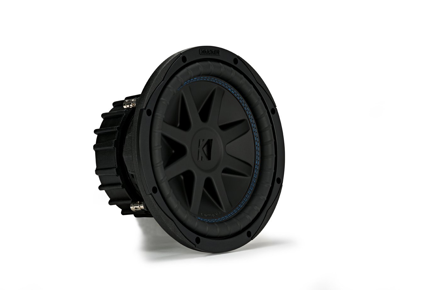 Kicker CVX104 COMPVX 10-Inch Car Subwoofer - Dual 4-Ohm Voice Coil, 600W RMS Power - Perfect for Car Audio Systems & Bass Enthusiasts