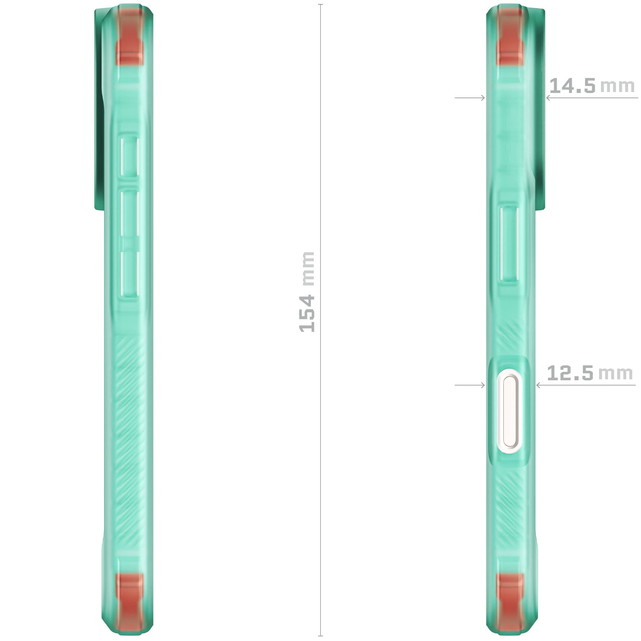 iPhone 16 Series Clear MagSafe Protective Cases - Shockproof & Anti-Scratch Cover for iPhone 16/16 Pro/16 Pro Max | Perfect for Everyday Use, Travel & Outdoor Activities