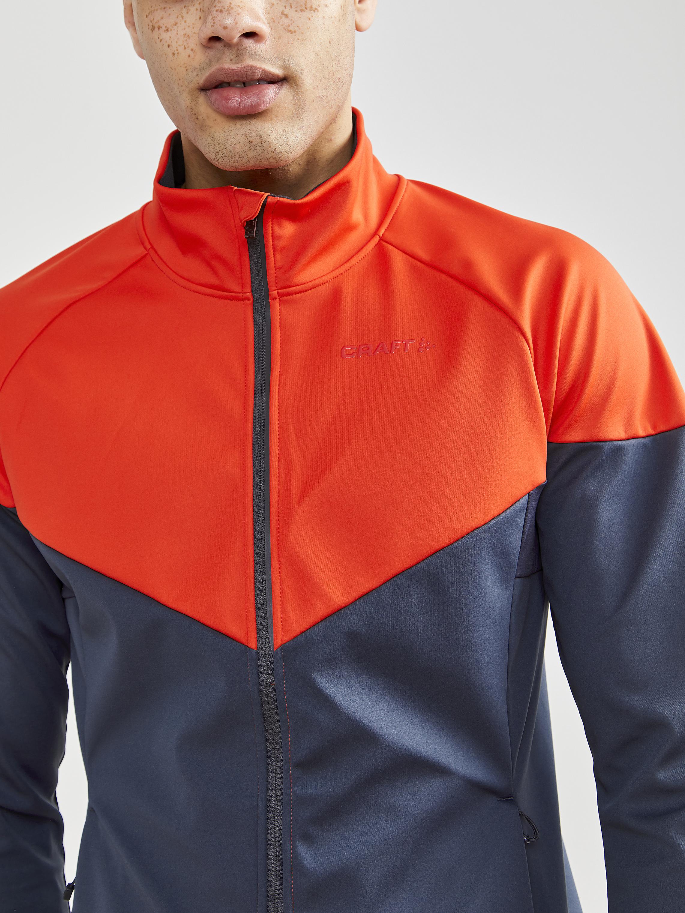 Men's Glide Block Jacket - Lightweight Waterproof Windbreaker for Outdoor Hiking & Running | All-Season Performance Coat for Men