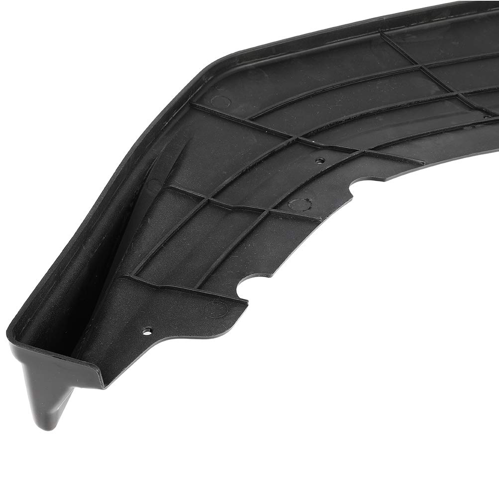 2016-2019 Honda Civic Front Bumper Lip Spoiler - PP Plastic Deflector & Body Kit Accessories - Enhances Aerodynamics & Style for Street Racing & Car Shows