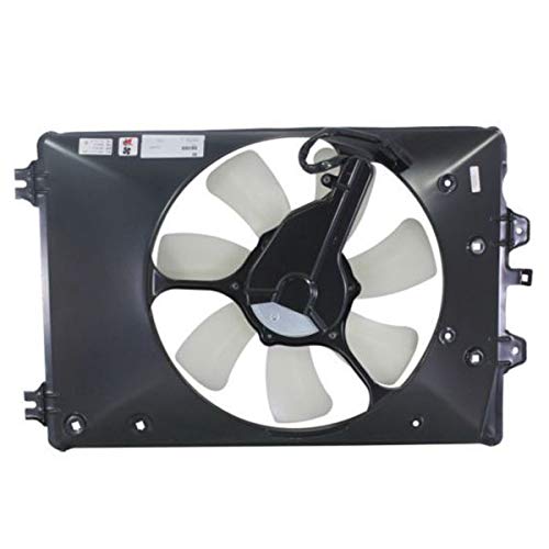 2009-2013 Honda Pilot AC Condenser Cooling Fan Motor Assembly with Blade Shroud - Replacement Part for HVAC System Repair | Perfect for Summer Cooling & Overheating Prevention