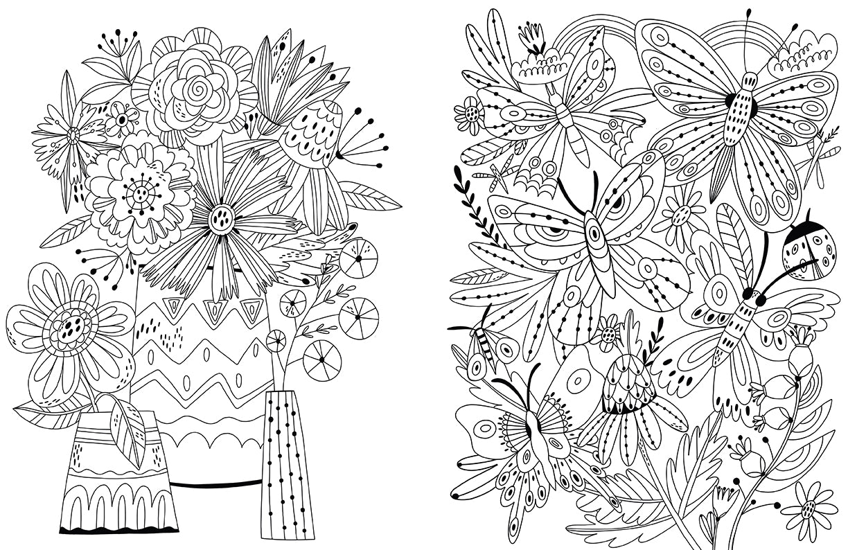 Relaxing Kids Coloring Book - Fun & Calming Activity for Children - Perfect for Stress Relief, Creativity & Quiet Time at Home or School