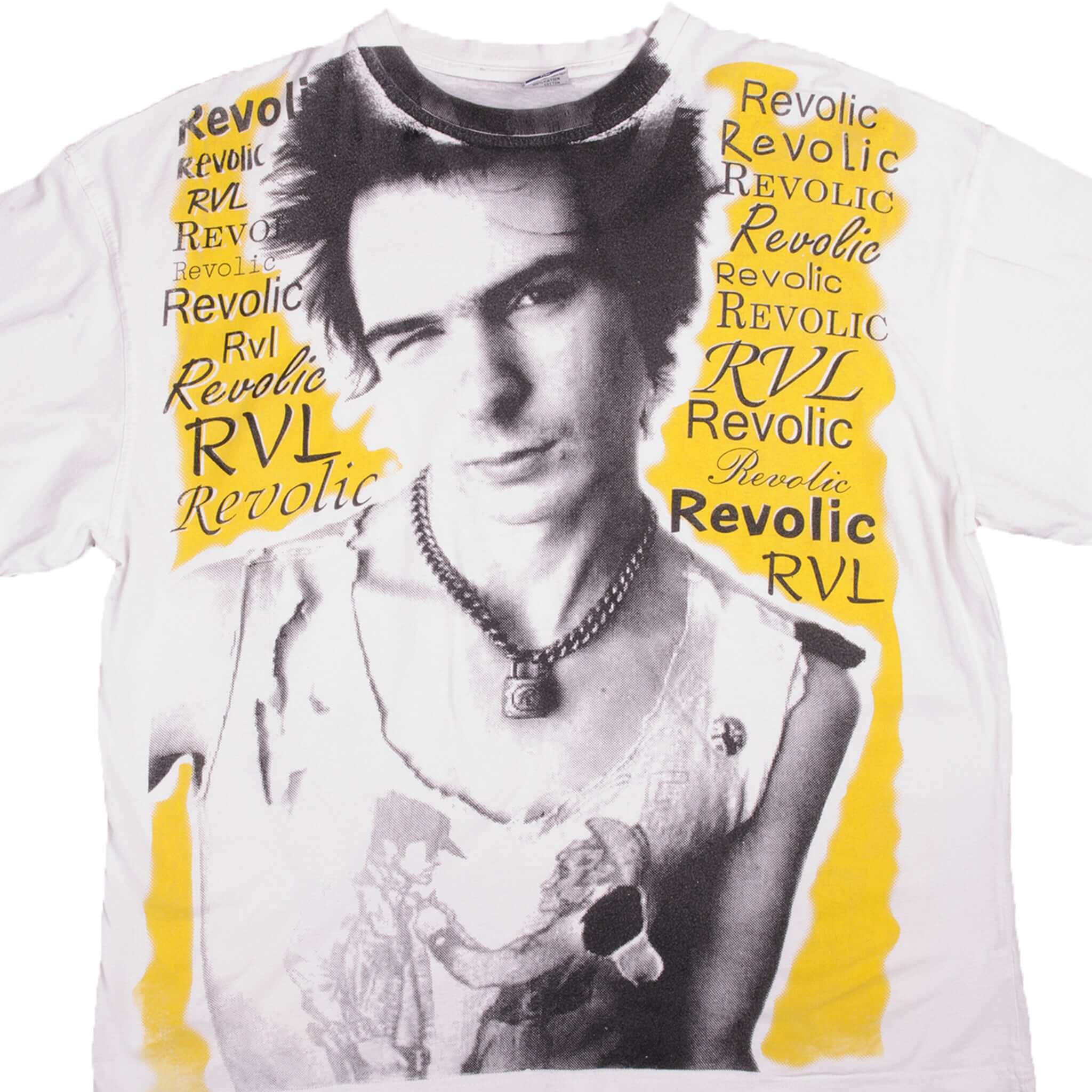 Vintage Sex Pistols Allover Print T-Shirt 90s Bootleg XL - Punk Rock Band Tee for Concerts & Casual Wear