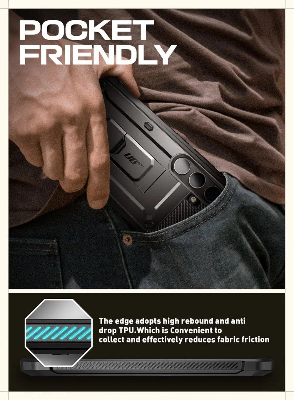 Samsung Galaxy S24 Supcase UB Pro Full Body Dual Layer Protective Case - Shockproof & Drop Protection for Everyday Use & Outdoor Activities