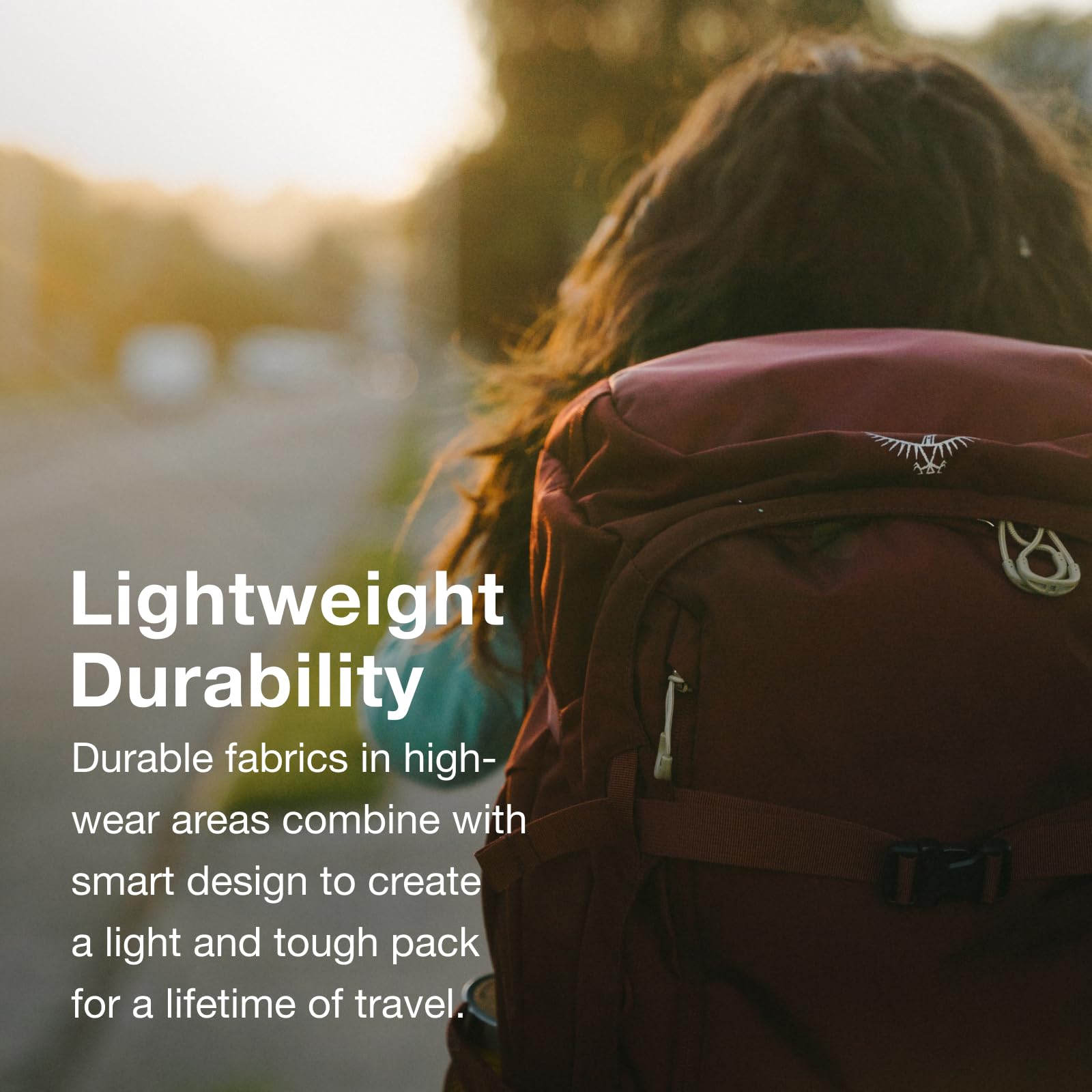 Osprey Fairview 55L Women's Travel Backpack - Lightweight Hiking Backpack for Women, Water-Resistant Carry-On Luggage with Padded Straps - Perfect for Camping, Air Travel & Outdoor Adventures (Black)