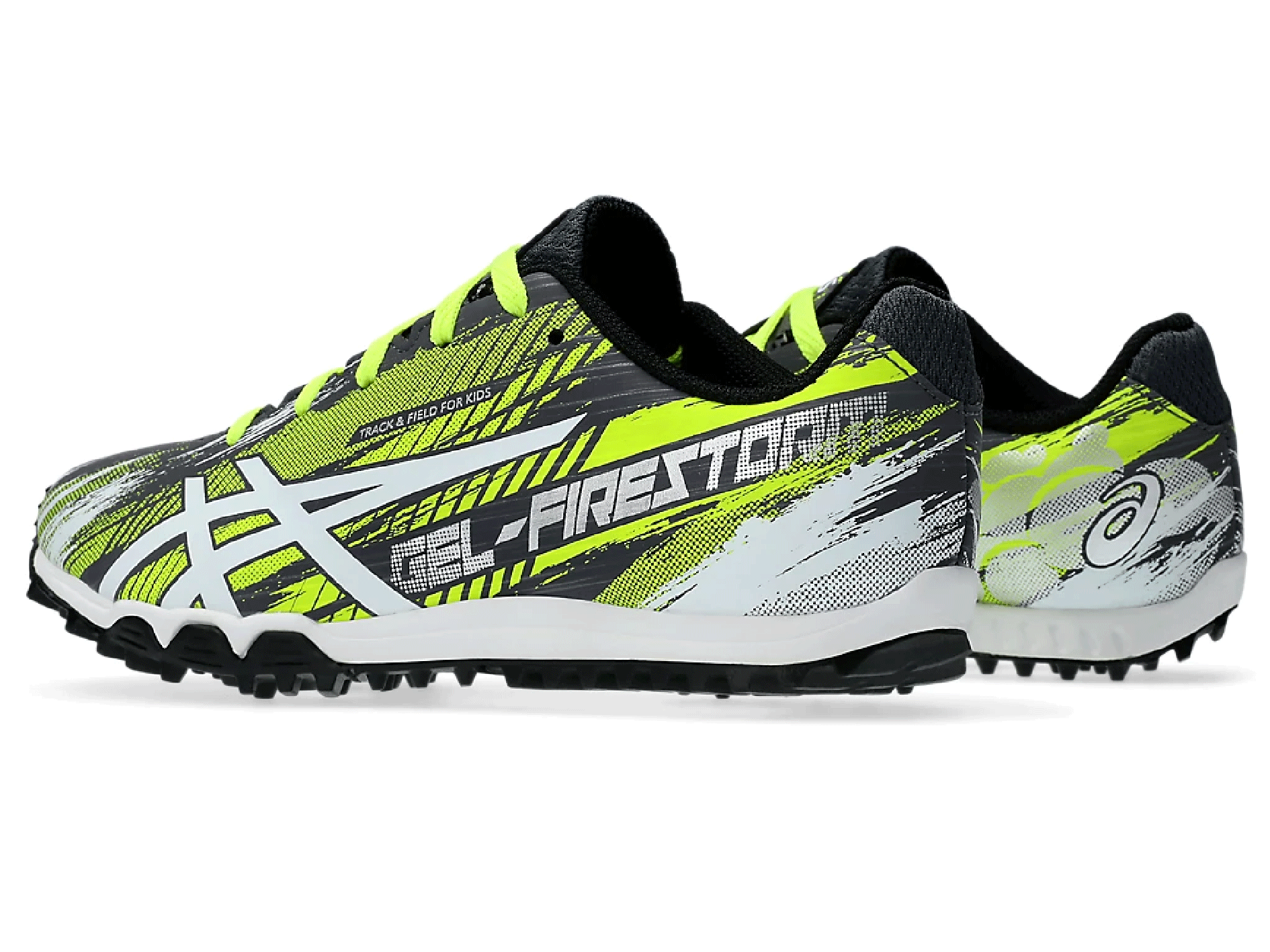 ASICS Junior Gel Firestorm 5 Running Shoes - Kids' Lightweight Athletic Sneakers for Boys & Girls - Breathable Mesh & Cushioned Support - Perfect for School Sports, Track Running, and Daily Wear (Style: 1094A004-750)
