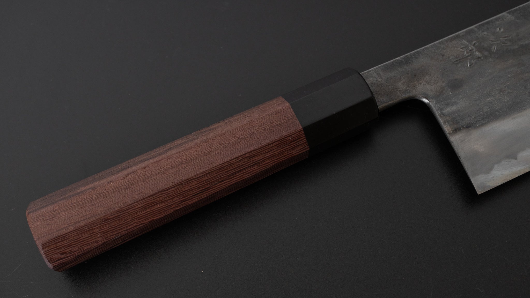 Premium Jiro Tsuchime Wa Nakiri Japanese Chef Knife 180mm - Taihei Tagayasan Wood Handle (#148) - Perfect for Sushi, Vegetables & Precision Cutting