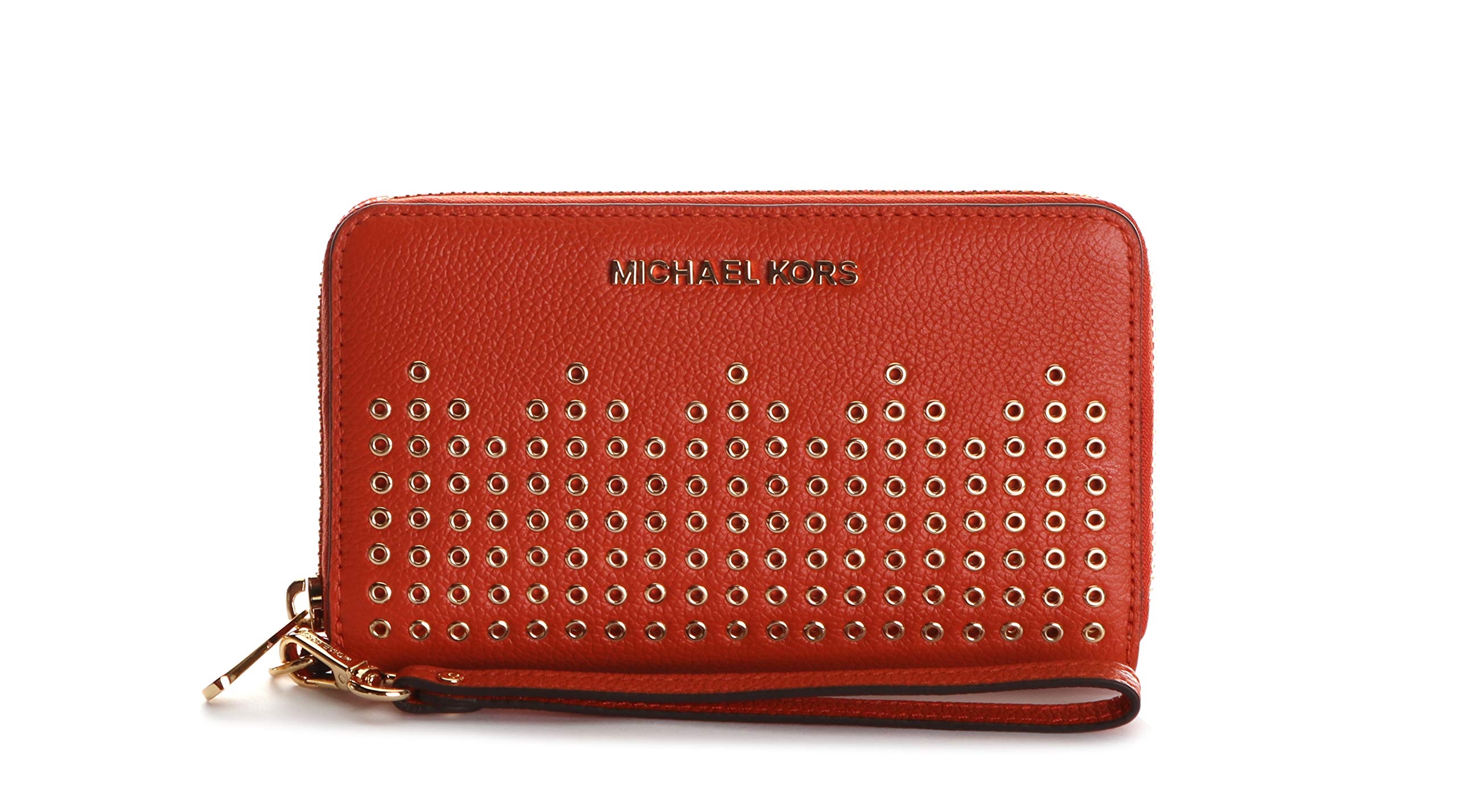 Michael Kors Women's Hayes Large Multifunction Phone Case - Stylish Crossbody Bag with Card Slots & Zipper Pocket - Perfect for Work, Travel & Everyday Use