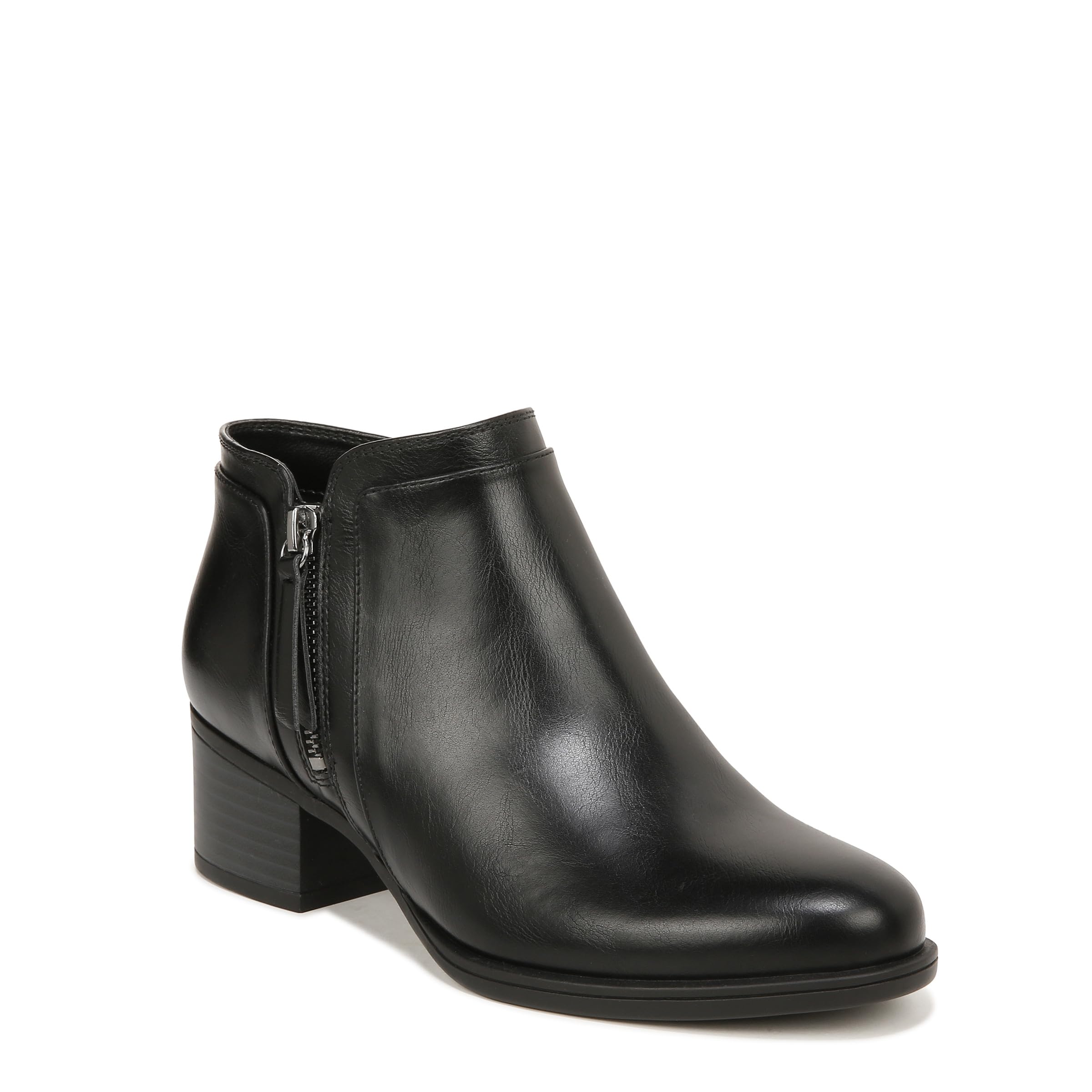 Naturalizer Women's Karol Casual Ankle Bootie - Comfortable Low Heel Boots for Everyday Wear | Perfect for Office, Walking & Fall Fashion