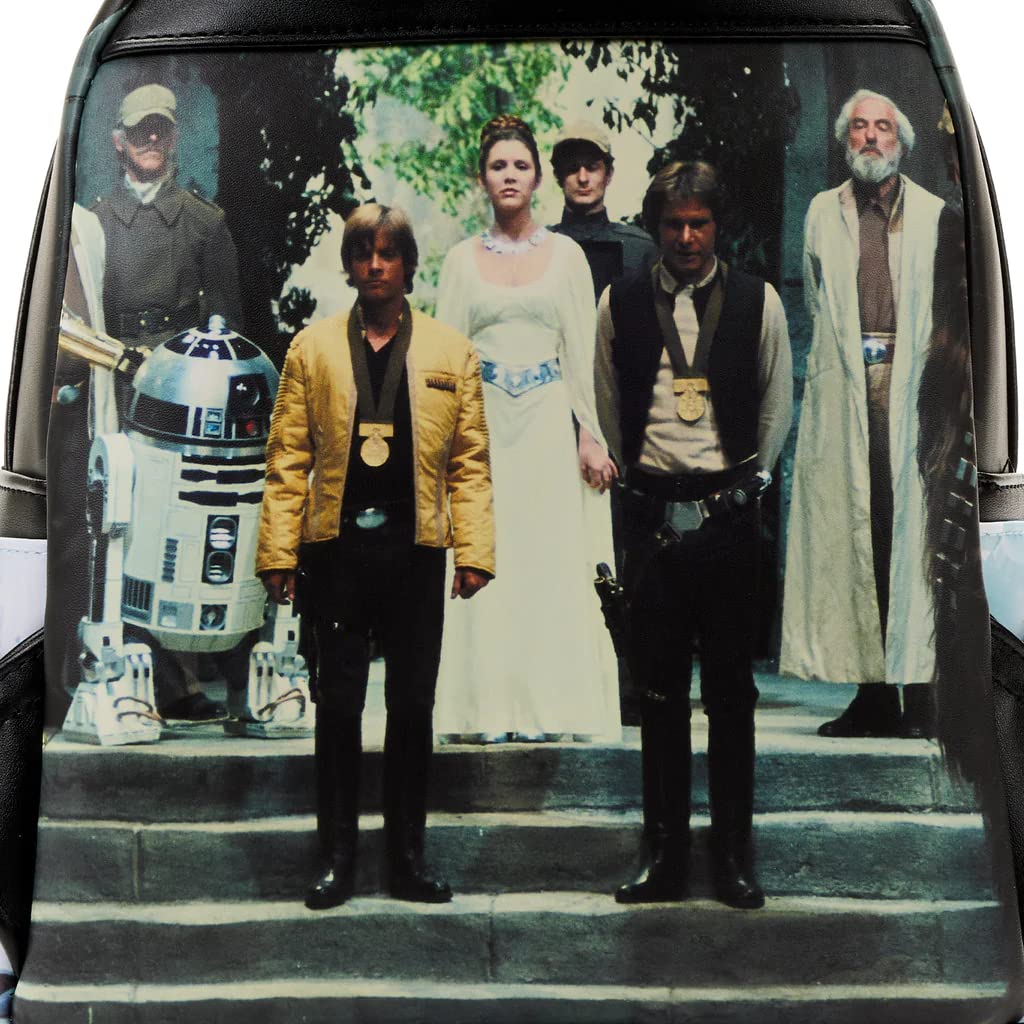 Loungefly Star Wars A New Hope Final Frame Mini Backpack - Cute & Durable Disney Cosplay Bag for Fans, Collectors & Everyday Use