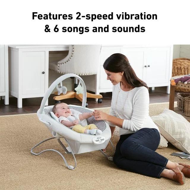 Graco Soothe 'n Sway LX Baby Swing with Portable Rocker - Gentle Motion for Newborns & Infants - Perfect for Nursery, Living Room & Travel Use