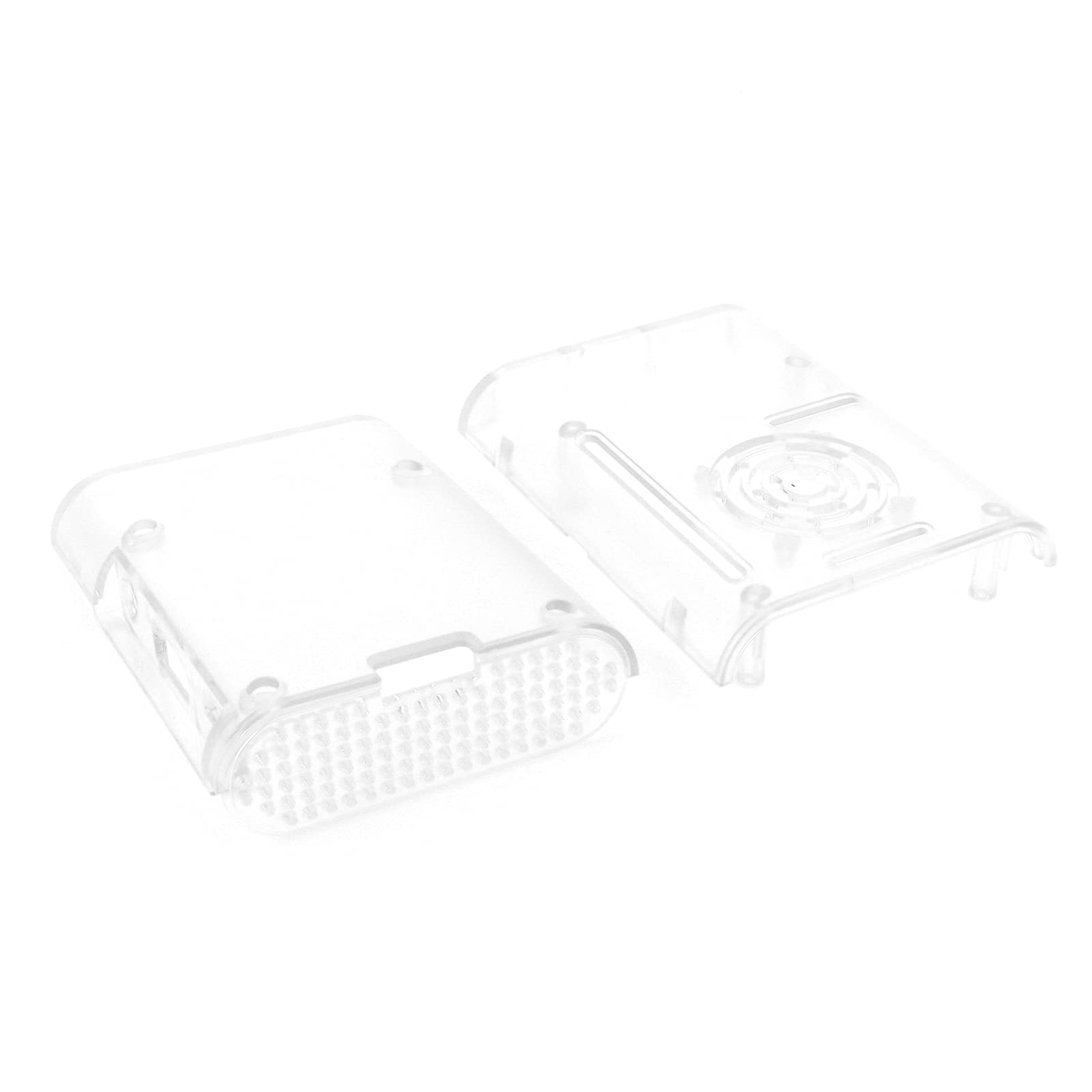 Raspberry Pi Case - Durable Transparent Protective Shell for Single Board Computer | Perfect for DIY Projects, Home Automation & Electronics Prototyping