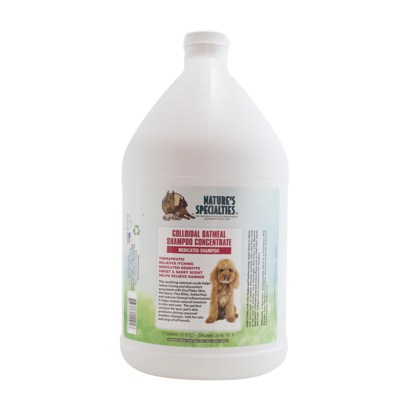 Nature's Specialties Colloidal Oatmeal Shampoo for Sensitive Skin & Itchy Scalp - Soothing & Moisturizing Hair Care for Dry Scalp Relief - Perfect for Daily Use & Eczema-Prone Hair