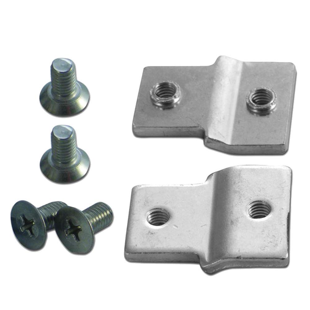ADAMS RITE 91 2627 001 Sentinel Mounting Clips - Heavy Duty Door Hardware Replacement Parts for Commercial Buildings & Security Gates
