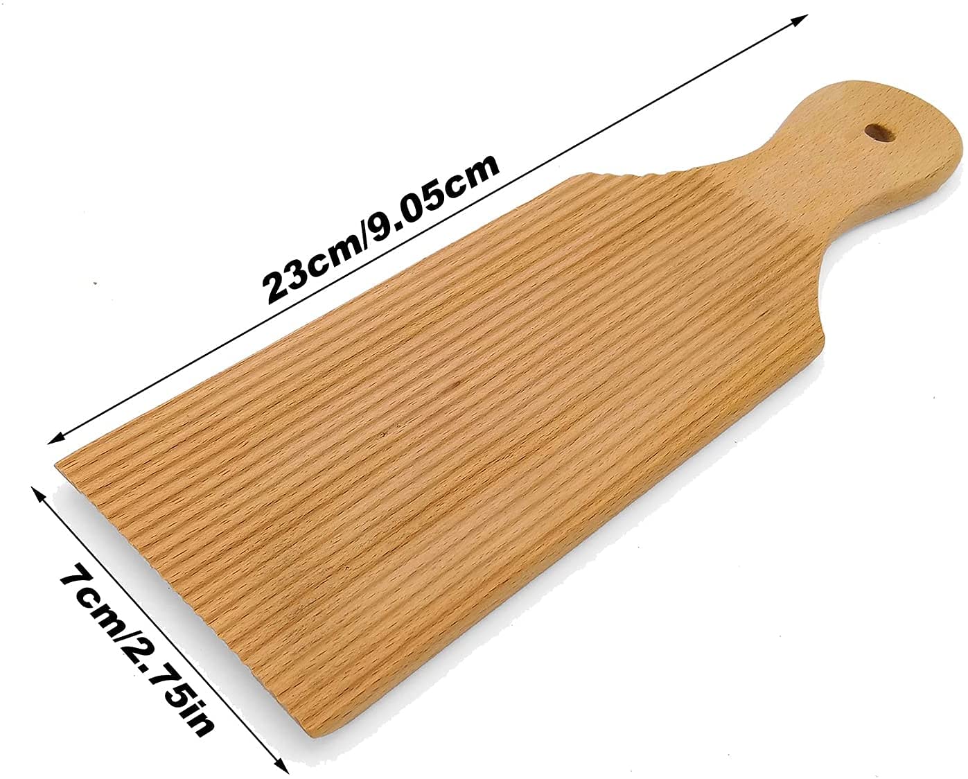 Wooden Gnocchi Board & Pasta Maker - Handcrafted Homemade Pasta Tool for Authentic Italian Cuisine | Perfect for Kitchen, Restaurant & Gift | Create Traditional Gnocchi, Ravioli & Pasta Shapes Easily (1 Piece) - Ideal for Home Chefs, Italian Cooking Enthusiasts & Culinary Gifts