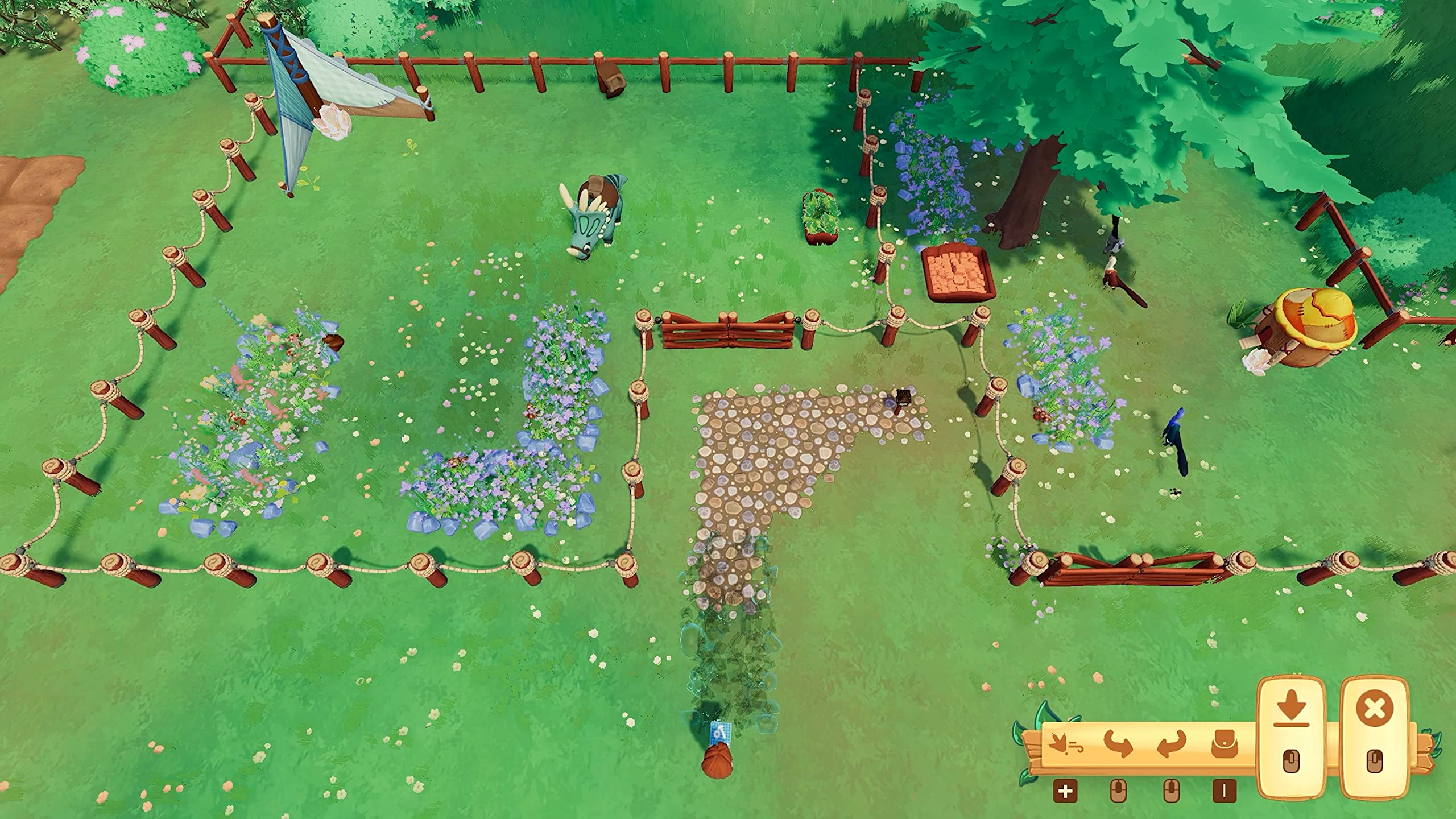 Paleo Pines Game for PlayStation 5 - Dinosaur Adventure & Farming Simulation - Perfect for Family Game Night & Relaxing Single-Player Experience