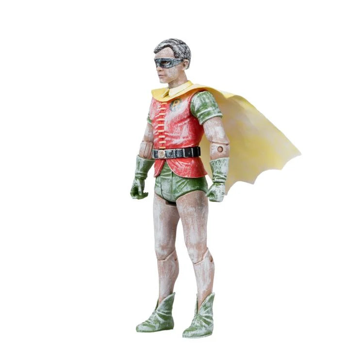 DC Retro Batman 66 TV Series Action Figure - Classic Wax Robin Collectible Toy for Superhero Fans | Perfect for Display, Gifts & Nostalgic Collections