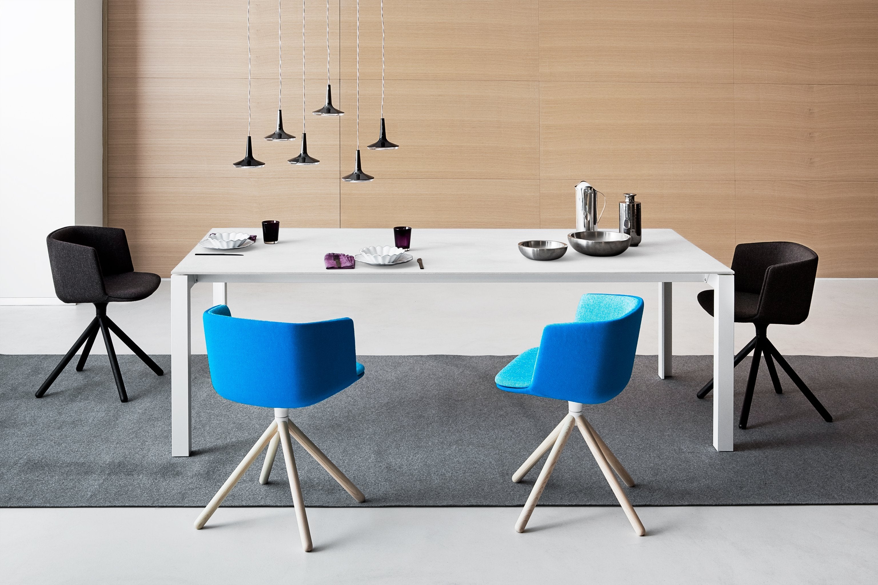 Lapalma Apta Dining Table - Modern Wooden Dining Table for Home & Restaurant Use