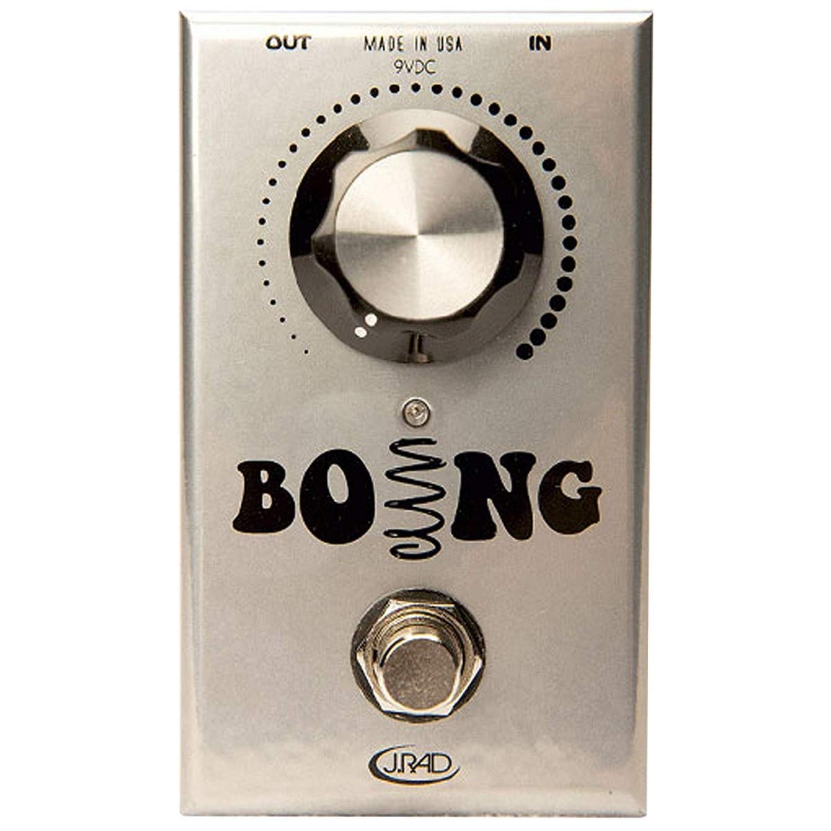 BOING Spring Reverb Guitar Effects Pedal for Electric Guitar - Vintage Tone Enhancement for Surf Rock, Blues & Studio Recording