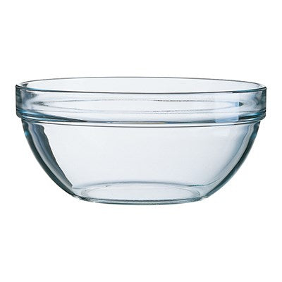 Arcoroc E9157 5 oz Stackable Bowl by Arc Cardinal - Durable Glass Bowl for Serving, Snacking & Entertaining - Perfect for Salads, Desserts & Party Dishes
