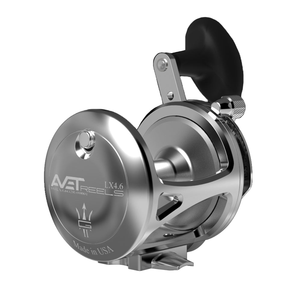 Avet LX G2 4.6 MC Single Speed Fishing Reel - Saltwater & Offshore Game Fishing Reel for Tuna, Marlin, and Big Game Fish