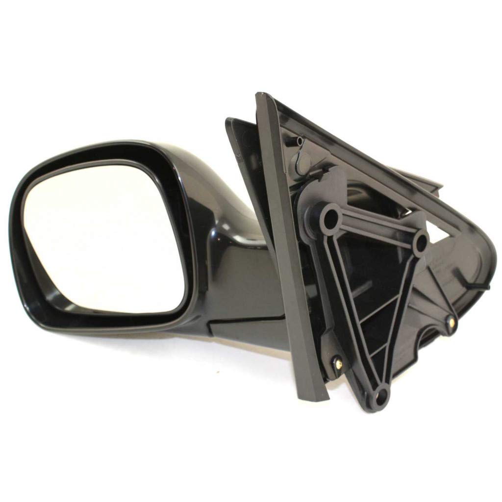 Replacement Door Mirrors for Dodge Grand Caravan 2001-2007 - Manual Black Outside Rearview Mirrors Pair (Driver & Passenger Side) - Compatible with Part Numbers CH1320203, CH1321203, 4894411AB, 4894411AE | Perfect for Parking Safety and Blind Spot Visibility