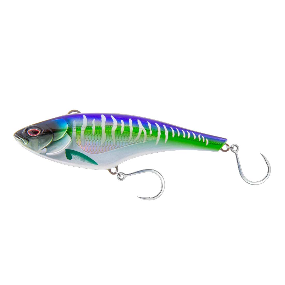Nomad MadMacs High Speed Sinking Lure - Saltwater Fishing Lure for Tuna, Wahoo & Mahi - Fast Sinking Metal Jig for Offshore & Deep Sea Fishing