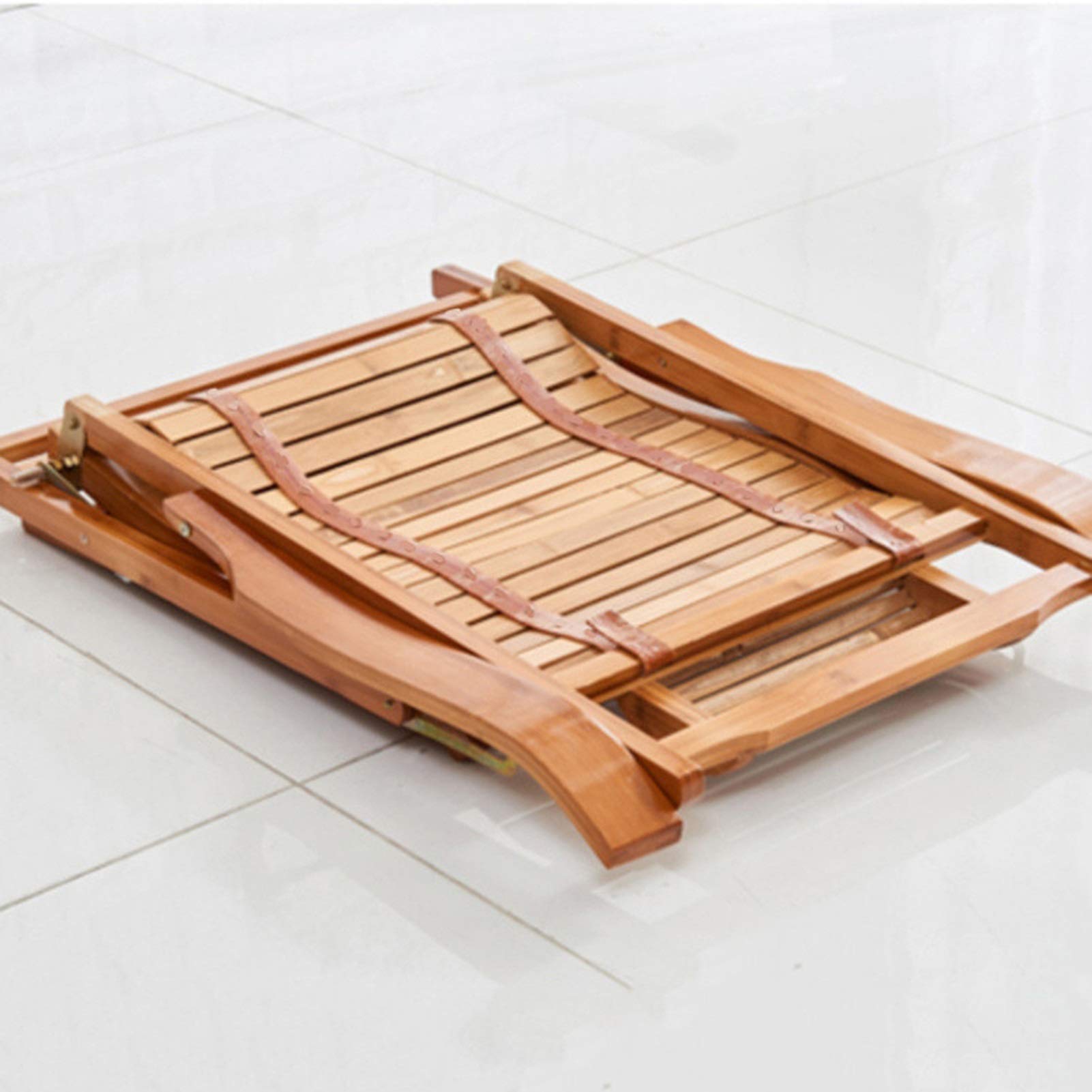 Adjustable Wooden Folding Recliner Chair - 5-Position Backrest with Headrest, Outdoor Sun Lounger for Garden, Balcony & Patio | Perfect for Relaxing, Sunbathing & Napping