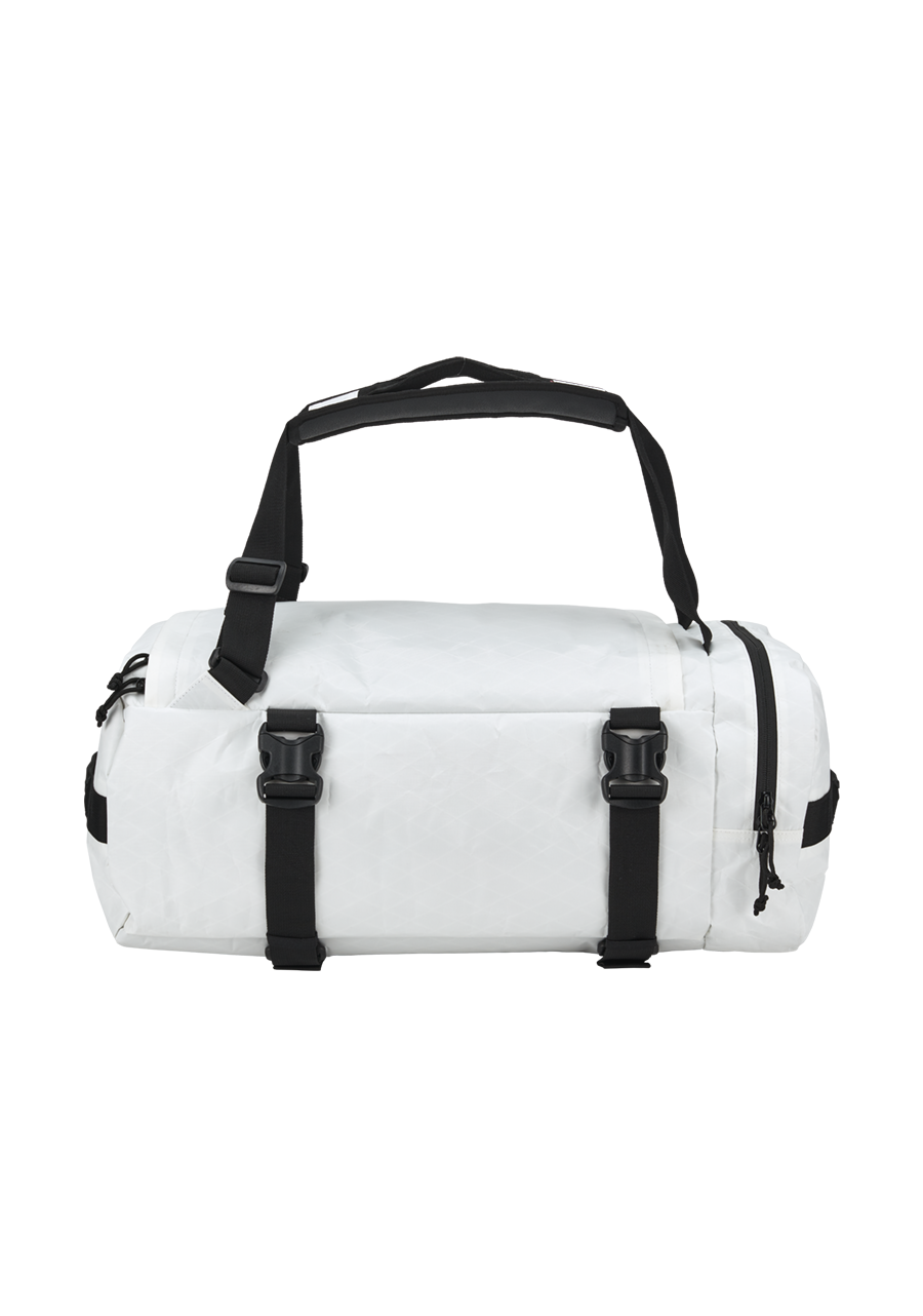 Escape Duffel Bag 45L Travel Duffle - Lightweight Waterproof Carry-On Luggage for Gym, Workout, Weekend Trips & Outdoor Adventures - White (NS)