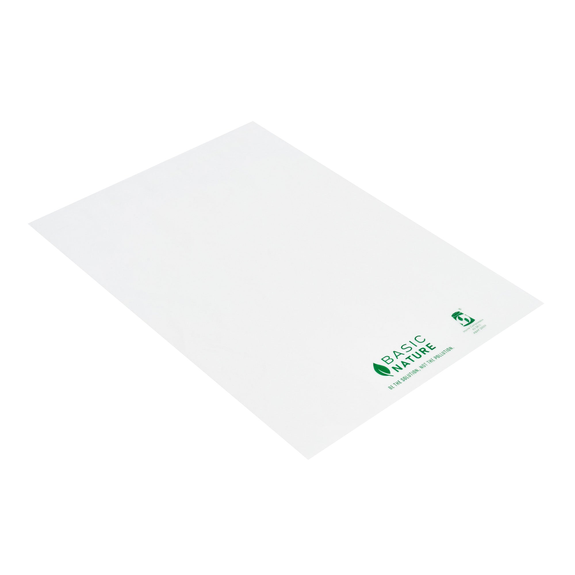 Eco-Friendly Translucent PLA/PBAT Self-Sealing Compostable Bags - 10