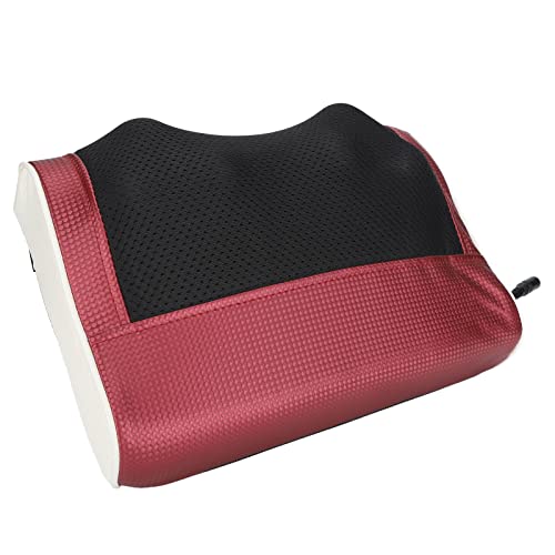Electric Back Massage Cushion with Shiatsu Rollers - Breathable 45° Gapless Neck Massager, 20D Simulation for Home & Office Use - Perfect for Stress Relief, Muscle Relaxation and Pain Relief After Work or Travel
