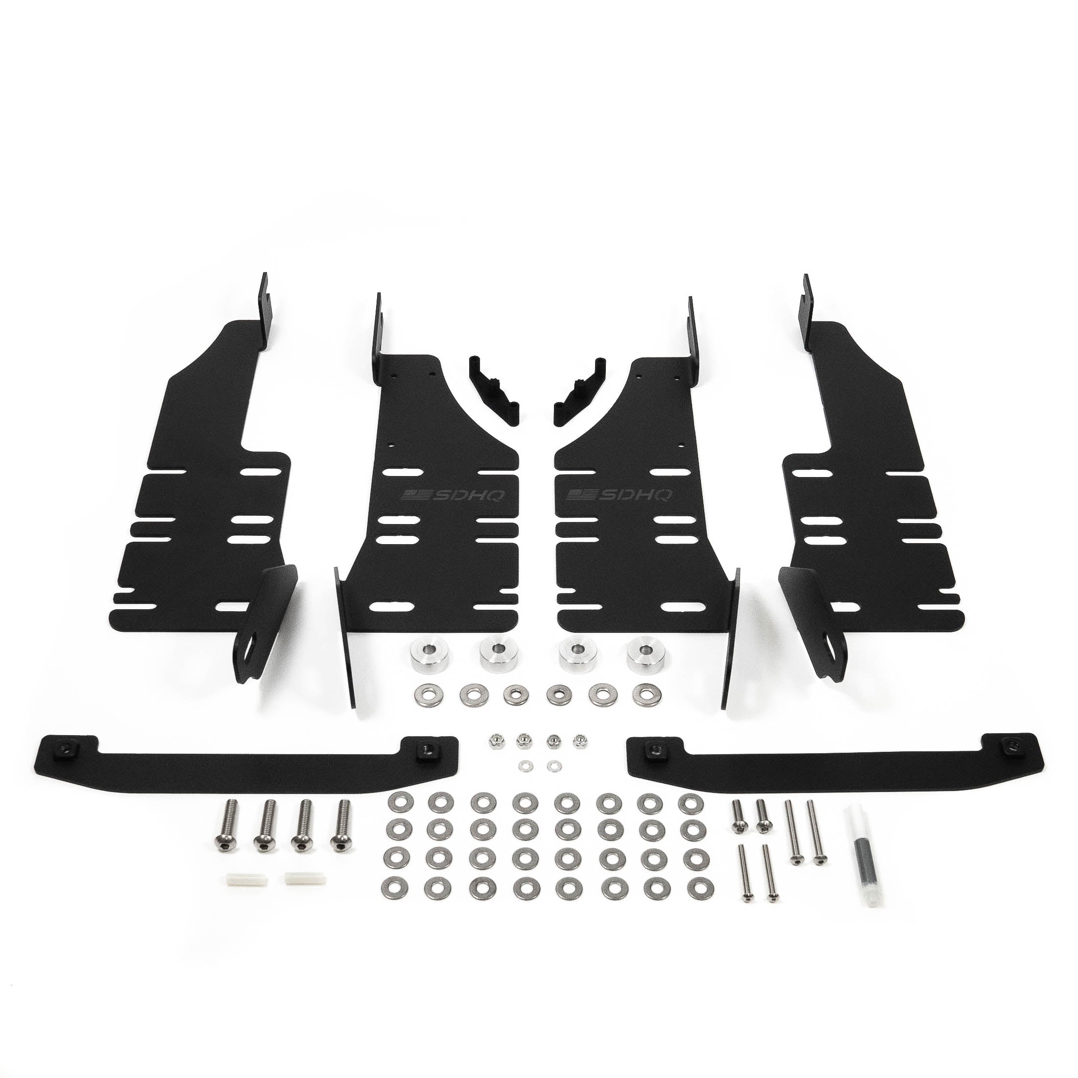 2019-2025 Ram 1500 SDHQ Built Behind the Grille LED Light Bar Mount Kit - Off-Road Lighting Upgrade for Enhanced Night Visibility