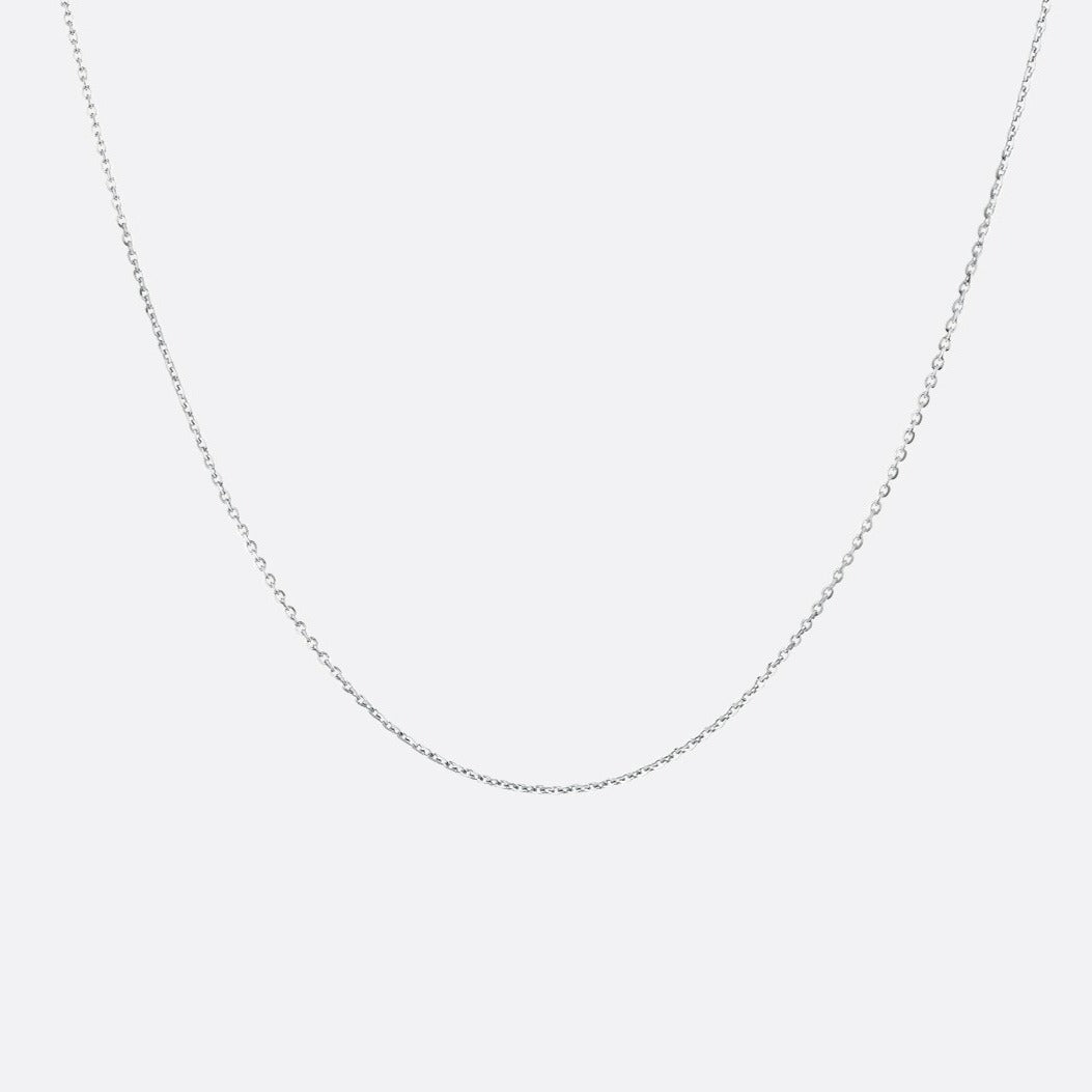 Twizzle Chain Necklace in Silver - Elegant Layering Necklace for Women, Perfect for Everyday Wear & Special Occasions