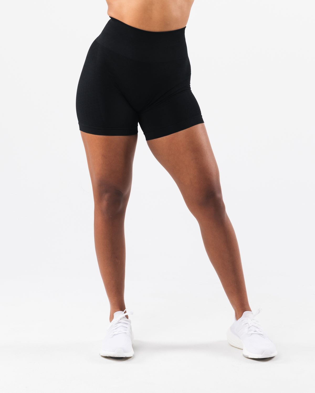 Amplify Contour Short 5 - High Waisted Workout Shorts for Women, Black | Perfect for Yoga, Running & Gym Training