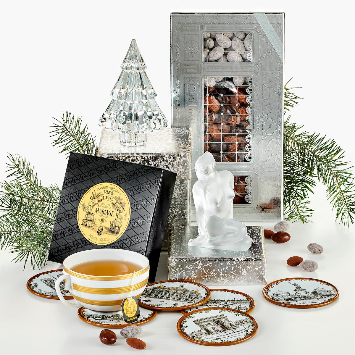 Premium Marco Polo Tea Bags - Luxury Black Tea Blend with Fruity & Floral Notes - Perfect for Afternoon Tea, Gifts & Relaxation Moments