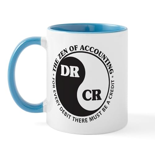 White/Blue Inside - Zen Of Accounting Mug