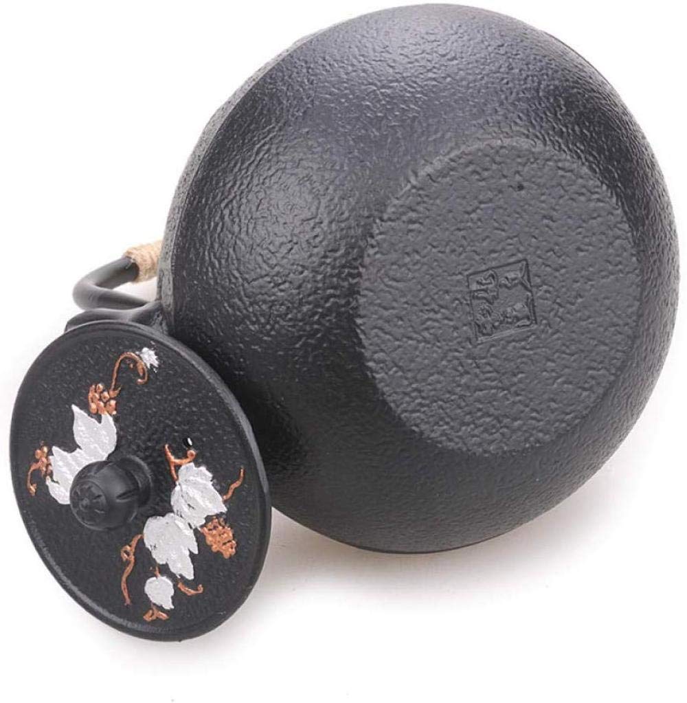 Handmade Cast Iron Tea Kettle 1400ml - Uncoated Japanese Craft Iron Pot for Boiling Tea | Perfect for Traditional Tea Ceremonies, Home Brewing & Gift Giving