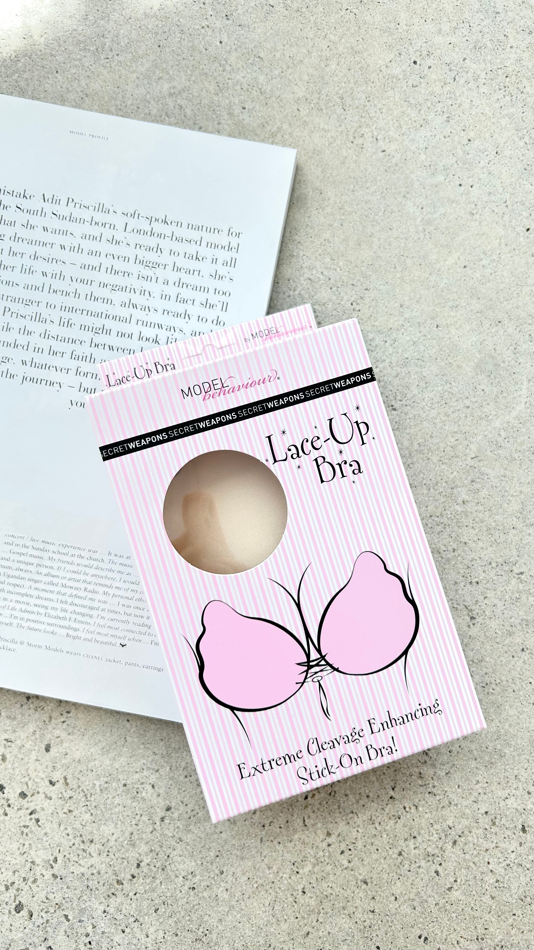 Lace Up Bra Nude - Comfortable & Sexy Underwire Lingerie for Women | Perfect for Date Night, Wedding, and Special Occasions