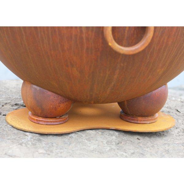 Nepal Fire Pit - Handcrafted Outdoor Fire Pit for Patio, Garden, and Backyard - Perfect for Camping, BBQ, and Relaxing Evenings