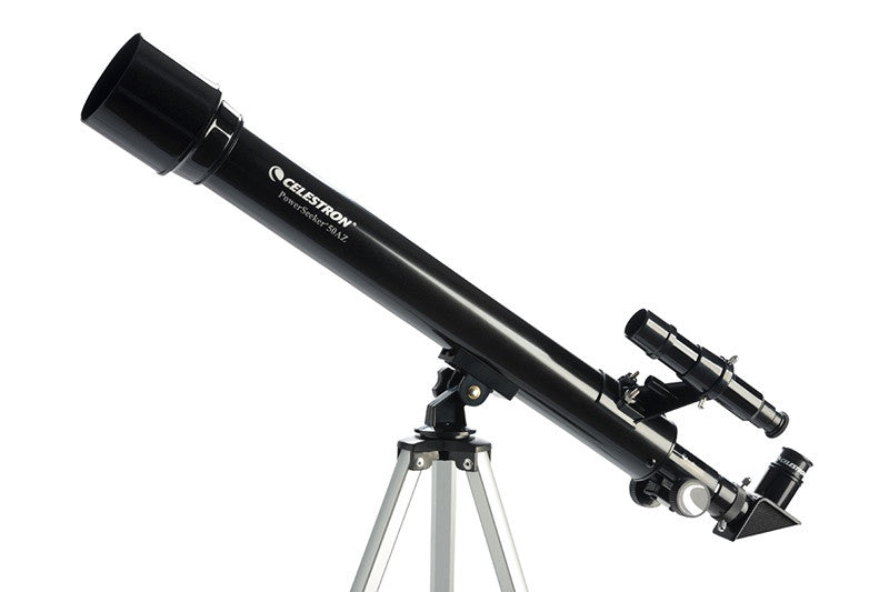 Celestron PowerSeeker 50AZ Refractor Telescope - 50mm Aperture, AZ Mount, for Beginners & Kids - Perfect for Stargazing, Moon Observation & Astronomy Learning
