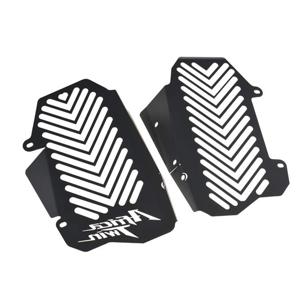 Stainless Steel Motorcycle Radiator Grille Guard Cover for Honda CRF1000L Africa Twin (2016-2019) - Durable Protection for Off-Road & Adventure Riding