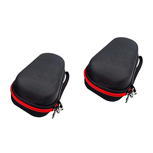 KALLORY 2-Pack Universal Travel Shaver Case - Hard Protective Storage Container for Electric Razors & Trimmers - Portable Carrying Bag for Men & Women - Perfect for Gym, Travel & Home Organization