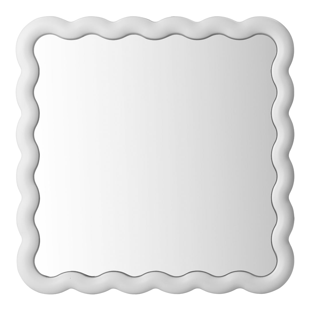Simon Legal Illu Mirror by Normann Copenhagen - Modern Scandinavian Wall Mirror for Living Room, Bedroom & Entryway Decor