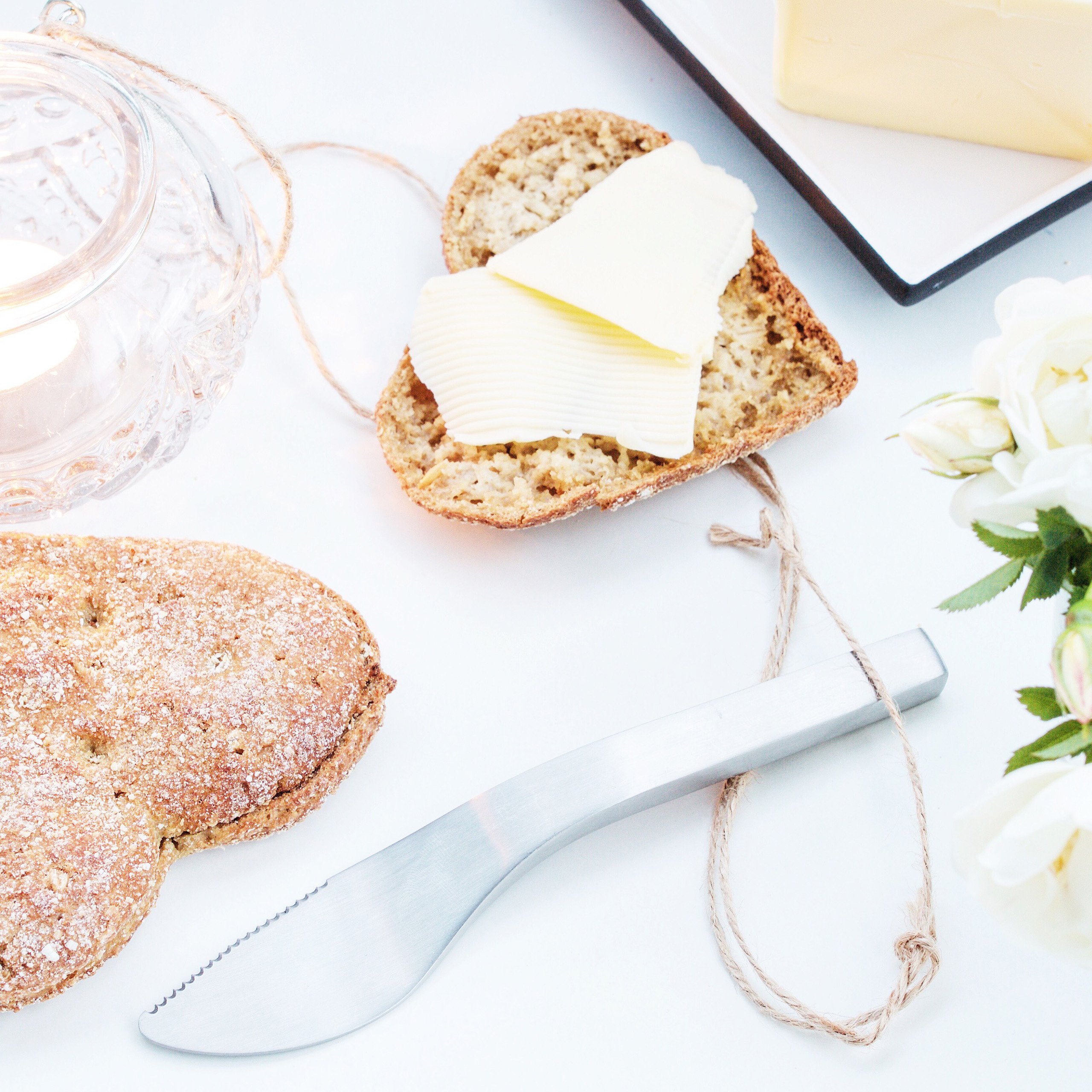 Premium Stainless Steel Butter Knife Set - 6-Piece Elegant Spreader Utensils for Bread, Cheese & Desserts | Perfect for Dinner Parties, Brunch & Tea Time