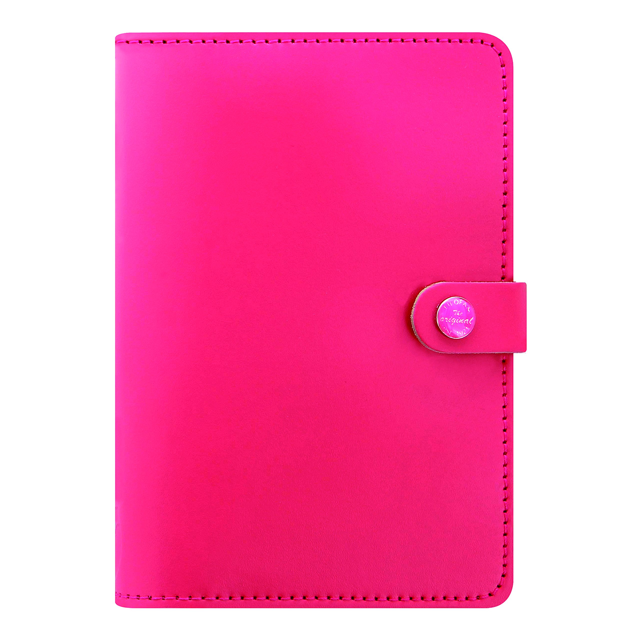 Filafax Personal The Original Organizer - Coral, 6.75 x 3.75 Inches (C022596) | Perfect for Daily Planning, Note-Taking & Productivity | Ideal for Office, School & Travel Use