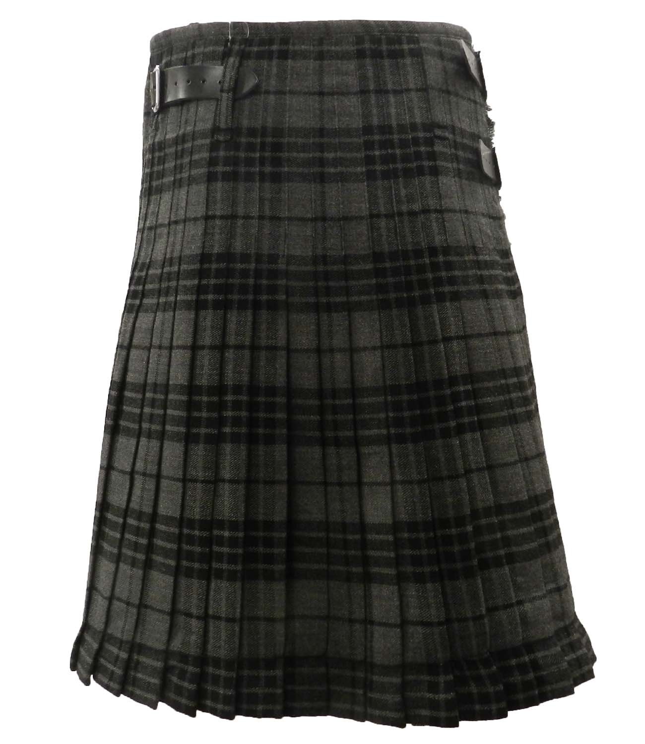 Authentic Scottish Tartan Kilt for Men & Boys - Premium Acrylic Traditional Kilt Skirt - Perfect for Weddings, Highland Games & Celtic Events