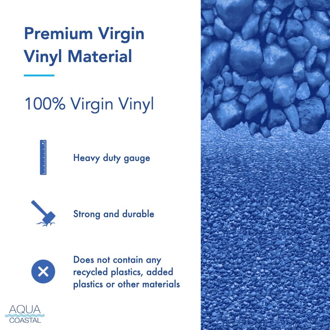Reef Overlap Round Above Ground Pool Liner 48