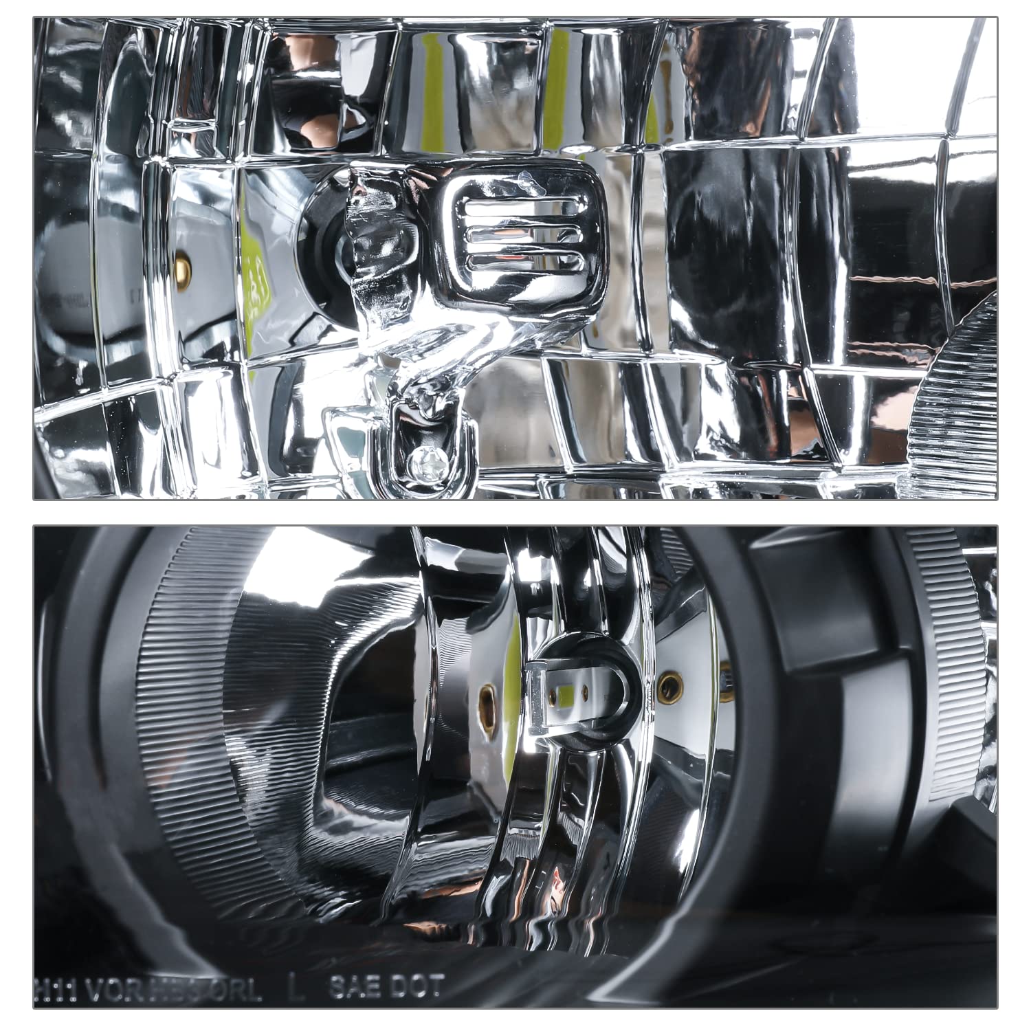 M-AUTO Black LED Headlights for 07-13 Tundra, 08-17 Sequoia - Upgrade Your Night Driving